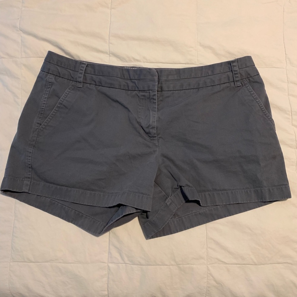 J. Crew Grey Chino Shorts